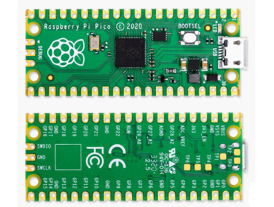 Placa de Desenvolvimento Raspberry Pi Pico com Microcontrolador RP2040 - Imagem 1
