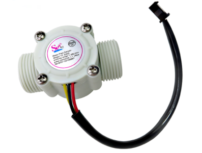 Sensor de fluxo de &aacute;gua ZJ-S403 G3/4 1 a 30 L/min 5 a 24 V para Arduino - Imagem 1