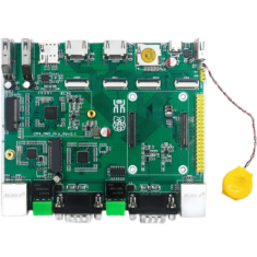 Placa de Controle Industrial CM4_MAX Pro com interface para m&oacute;dulo 5G, WiFi 6, rede dual Gigabit e USB 3.0 (para CM4 eMMC com ou