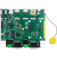 Placa de Controle Industrial CM4_MAX Pro com interface para m&oacute;dulo 5G, WiFi 6, rede dual Gigabit e USB 3.0 (para CM4 eMMC com ou