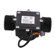 Sensor de Fluxo de &Aacute;gua Sea DN32 1,25'' 1 a 120 L/min 3,5 a 12 V (Arduino)
