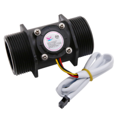 Sensor de Fluxo de &Aacute;gua Sea ZJ-DN40 G1 1/2 5-150L/min 5-24V para Arduino
