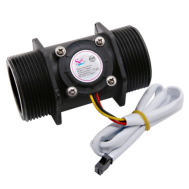 Sensor de Fluxo de &Aacute;gua Sea ZJ-DN40 G1 1/2 5-150L/min 5-24V para Arduino