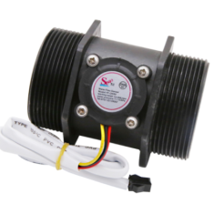 Sensor de vaz&atilde;o de &aacute;gua (Sea) ZJ-DN50 G2 10-200 L/min 5-24 V para Arduino