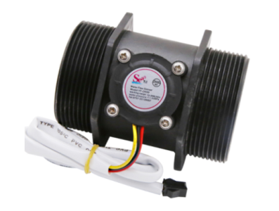 Sensor de vaz&atilde;o de &aacute;gua (Sea) ZJ-DN50 G2 10-200 L/min 5-24 V para Arduino - Imagem 1