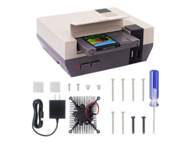 Retroflag NESPi 4 - Gabinete para Raspberry Pi 4 com compartimento para SSD - Imagem 1