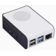 Gabinete ABS branco e preto para Raspberry Pi 4B - Thumb - 1