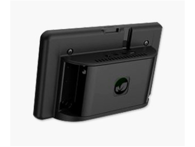 Case oficial preto para Raspberry Pi 4B compat&iacute;vel com display de 7 polegadas - Imagem 1