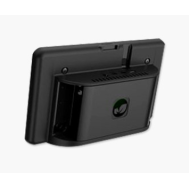 Case oficial preto para Raspberry Pi 4B compat&iacute;vel com display de 7 polegadas