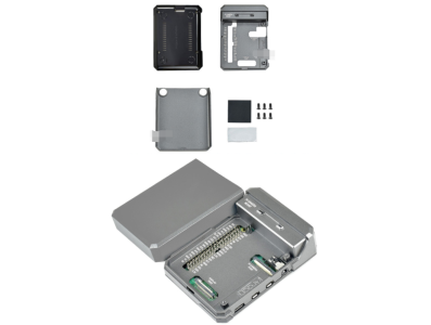 Gabinete de Alum&iacute;nio ARGON NEO para Raspberry Pi 4B com Dissipa&ccedil;&atilde;o T&eacute;rmica Passiva - Imagem 1