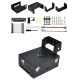 Case met&aacute;lico para Nvidia Jetson Nano Developer Kit com suporte para c&acirc;mera compat&iacute;vel com B01 e A02 - Thumb - 1