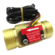 Sensor de Fluxo de &Aacute;gua ZJ-B6 G3/4 1-30 L/min 5-15 V Lat&atilde;o para Arduino - Thumb - 1