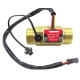 Sensor de Fluxo de &Aacute;gua ZJ-B6 com Sonda de Temperatura, Rosca G3/4, 1 a 30 L/min, 5 a 15 V, Lat&atilde;o - Thumb - 1