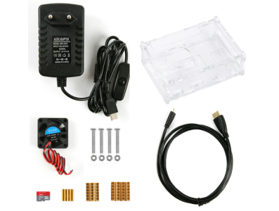 Kit de acess&oacute;rios para Raspberry Pi 4B - Imagem 1