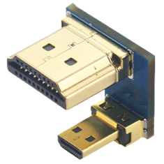 Adaptador Micro HDMI macho para HDMI macho