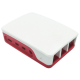 Gabinete ABS vermelho e branco para Raspberry Pi 4B - Thumb - 7