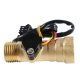 Sensor de Fluxo de &Aacute;gua ZJ-B8 (Sea) G1/2 1-30 L/min 3-24 V Lat&atilde;o - Thumb - 1