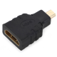 Adaptador Micro HDMI macho para HDMI f&ecirc;mea para Raspberry Pi 4 - Thumb - 1
