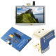 M&oacute;dulo LCD 5'' resistivo 800&times;480 com interface HDMI para Raspberry Pi 4 - Thumb - 1