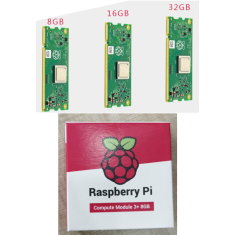 Raspberry Pi Compute Module 3+ 8GB, m&oacute;dulo de computa&ccedil;&atilde;o