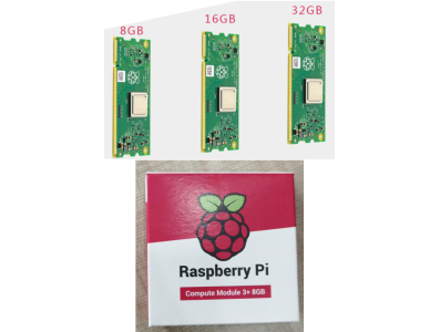Raspberry Pi Compute Module 3+ 8GB, m&oacute;dulo de computa&ccedil;&atilde;o - Imagem 1