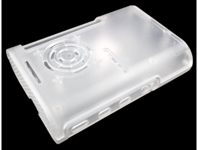 Gabinete ABS transparente largo para Raspberry Pi 4B com porta GPIO de 40 pinos e suporte para ventiladores 3007 - Imagem 7