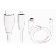 Cabo Micro HDMI 1 m Original para Raspberry Pi 4B