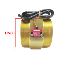 Sensor de Fluxo de &Aacute;gua (Sea) DN80 20 a 500 L/min 3,5 a 12 V