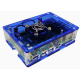 Gabinete acr&iacute;lico azul para Raspberry Pi 4B com suporte para ventoinhas 3007/3010 - Thumb - 1