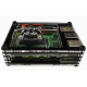 Gabinete acr&iacute;lico 9 camadas marrom escuro e branco para Raspberry Pi 4B, compat&iacute;vel com ventoinhas 3007/3010 - Thumb - 1