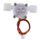 Sensor de Fluxo de &Aacute;gua ZJ-S402 (Sea) 0,3 a 6 L/min Di&acirc;metro externo 6,35 mm Branco para Arduino - Thumb - 1