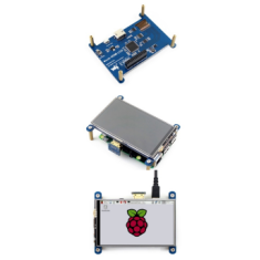 Display LCD 4 polegadas com entrada HDMI