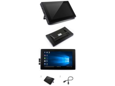 Display LCD HDMI 7 polegadas (H) com case - Imagem 1
