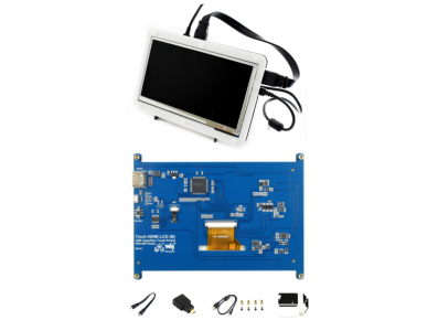 Painel LCD 7 polegadas HDMI (B) - Imagem 1