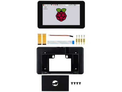 Display LCD DSI 7 polegadas com c&acirc;mera e case - Imagem 1