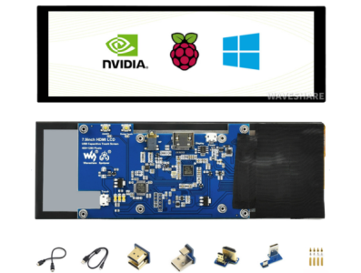 Display LCD 7,9'' com entrada HDMI - Imagem 1