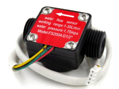 Sensor de fluxo de &aacute;gua FS200A ZJ-G21 rosca G1/2 1-30 L/min para Arduino - Imagem 1