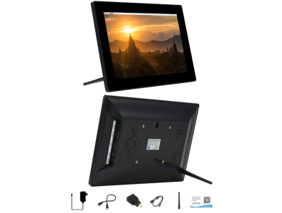 Display LCD 10,1'' HDMI (G) com capa, plug EU - Imagem 1