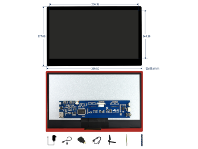 Display LCD 11,6 polegadas HDMI (H) - Imagem 1