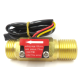 Sensor de fluxo de &aacute;gua ZJ-B3 G1/2 1-25 L/min 3,5-12 V Lat&atilde;o para Arduino - Thumb - 1