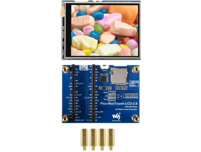 Display OLED Pico-ResTouch-LCD 2.8 - Imagem 1