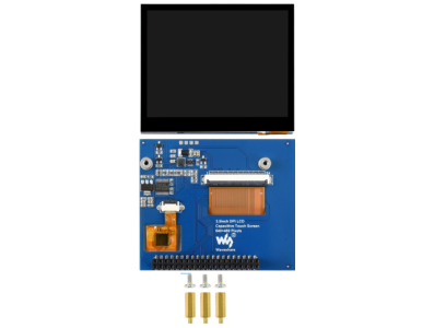 M&oacute;dulo de display 3,5'' LCD com interface DPI / Displays OLED - Imagem 1