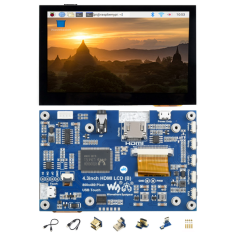 Display LCD HDMI 4,3'' (Modelo B)