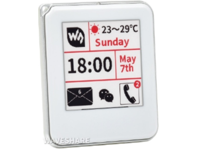Display E-Paper 1,54 polegadas alimentado por NFC, preto e branco - Imagem 1