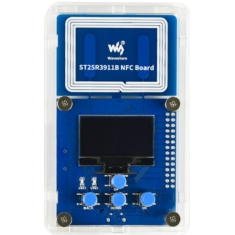 M&oacute;dulo NFC ST25R3911B SPI 13,56 MHz com controlador AT32F413RBT7 e m&uacute;ltiplos protocolos | Displays OLED