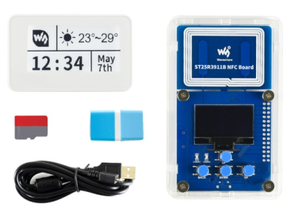 Kit de avalia&ccedil;&atilde;o e-Paper NFC 2,13 polegadas - Imagem 1