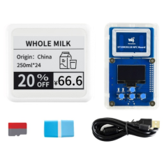 Kit de avalia&ccedil;&atilde;o com display e-Paper 7,5 polegadas e NFC