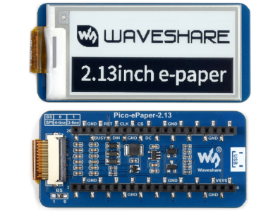 Display E-Paper e E-Ink Pico-ePaper-2.13 - Imagem 1