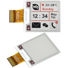 Display e-Paper 1,54 polegadas (B)