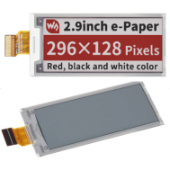 Display e-Paper 2,9 polegadas (B)